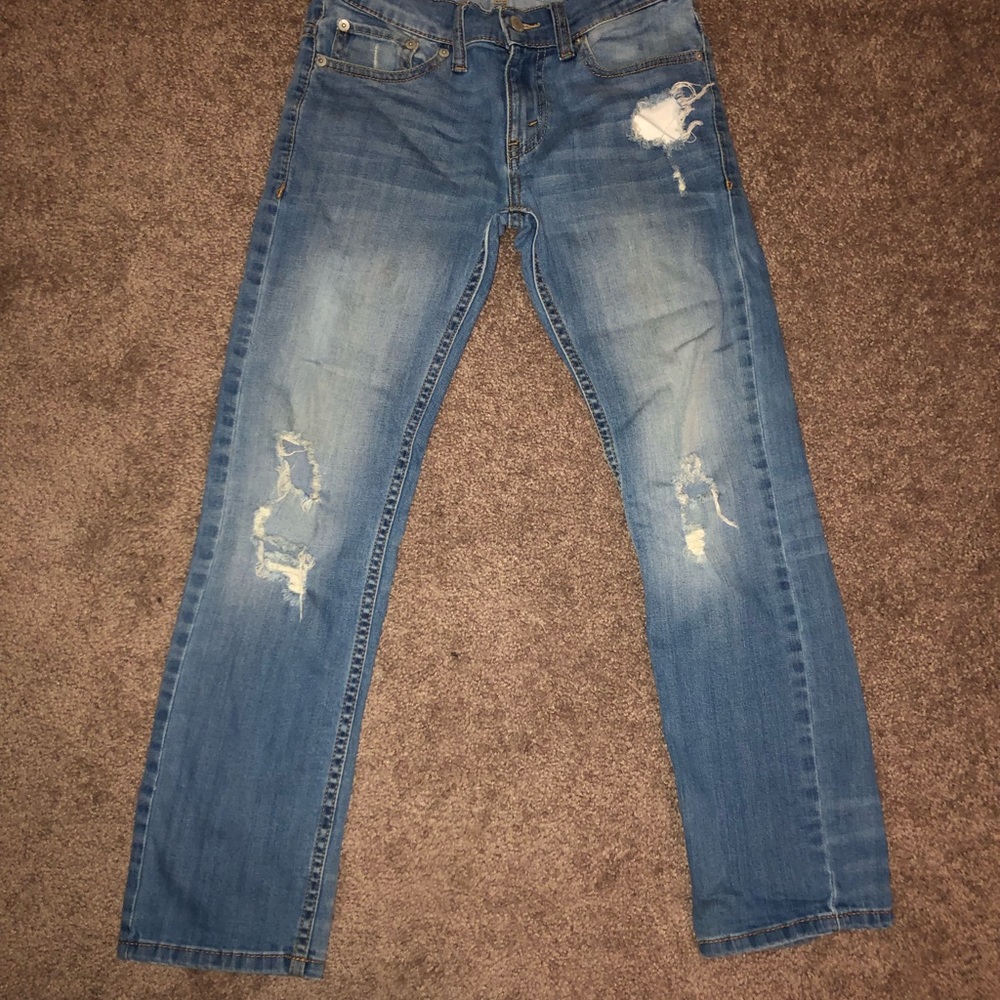 Levies ripped jeans size 511 slim